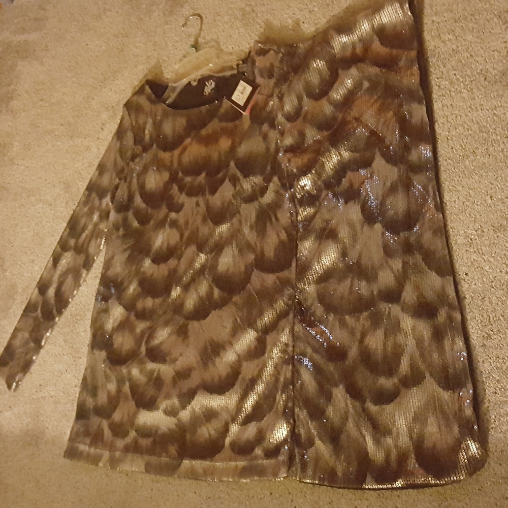 Eva Mendes NYCO Sequin tunic